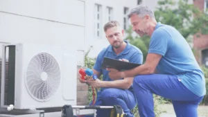 Foto van airco installateurs