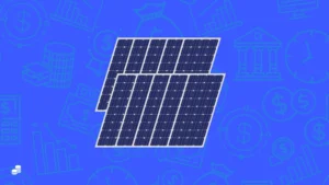 10 zonnepanelen bij elkaar