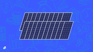 20 zonnepanelen naast elkaar